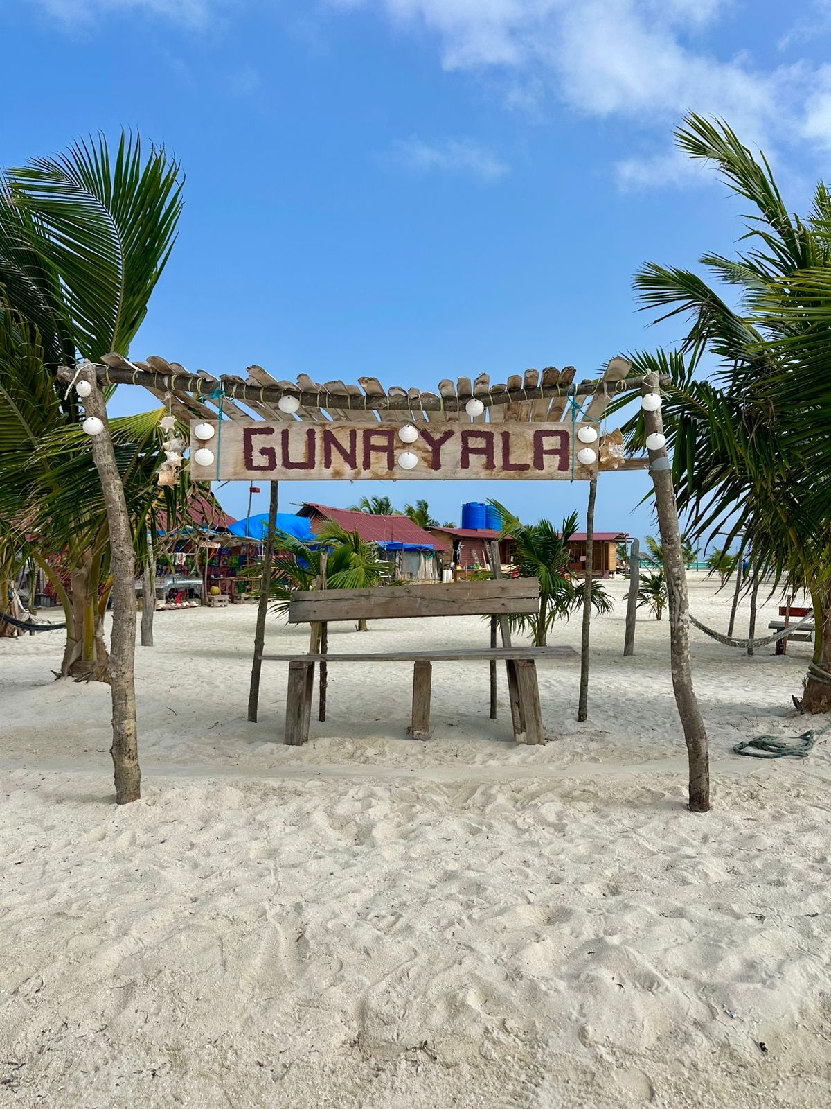 Guna Yala Welcome Sign